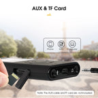 Retekess FT11 0.3W Wireless FM Broadcast Transmitter MP3 Portable for Church Car Meeting Support TF Card AUX Input