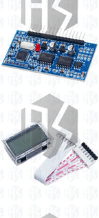 5V DC-AC Pure Sine Wave Inverter SPWM Driver Board EGS002 12Mhz Crystal Oscillator EG8010 + IR2113 Driving Module LCD