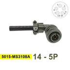 MIL STD Circular Connector MS3102A 14S-2 14S-5 14S-6 MIL-C 5015 Military Specification Connectors MS3106 MS3108 Plug&Socket