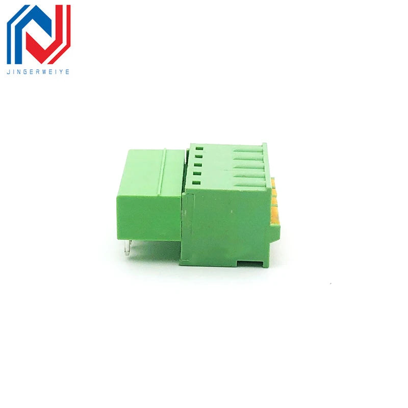 2Sets 15EDG 3.5mm 3.81 Screw Free Plug-in PCB Terminal Block 15EDGKD 3.5MM 3.81mm Spring Press Type Cable Connector 2P 3P 4P-12P