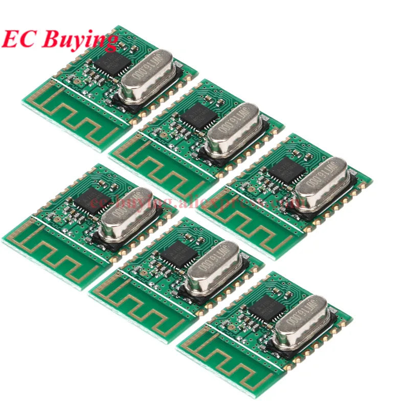 10Pcs/1pc MD7105-SY A7105 2.4G 2.4GHZ Wireless Transceiver Module 3.3V Similar CC2500 NRF24L01 500KHz Step FSK/GSK Modulation