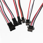 10pcs SM2.54  2/34/5/6Pin Male Female Plug Socket Wire Cable Connector LED Strip DC Power Cable Lenght 10/15/20/30cm 22AWG