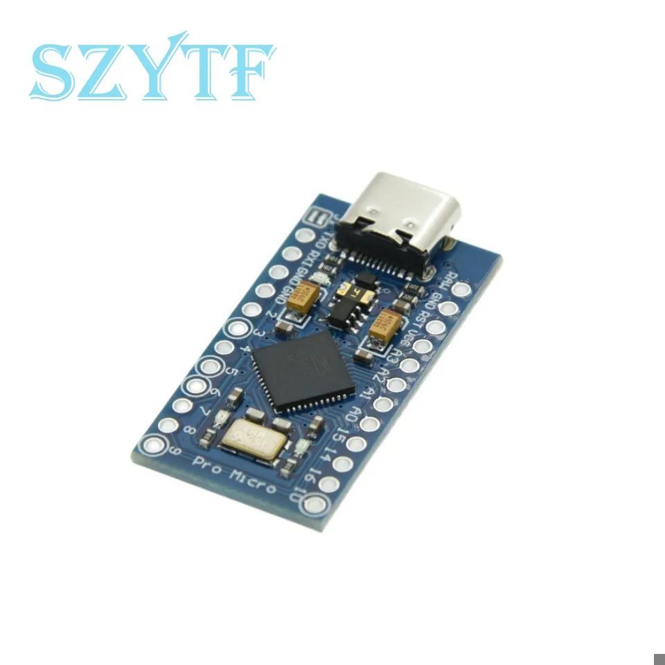 Pro Micro ATmega32U4 5V 16MHz Replace ATmega328 For Pro Mini With 2 Row Pin Header For Leonardo Mini Usb Interface