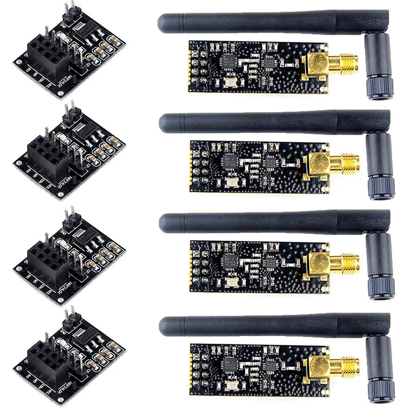 NRF24L01+ 2.4G wireless data transmission module 2.4GHz NRF24L01 upgrade version NRF24L01+PA+LNA 1000 Meters For Arduino