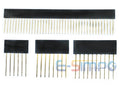 10pcs PC104 2.54mm 1x4P 6P 8P 10P 40P Industrial Female Socket Single Row Rohs PH8.5mm Long Pin Female Header