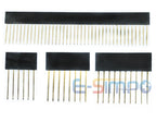 10pcs PC104 2.54mm 1x4P 6P 8P 10P 40P Industrial Female Socket Single Row Rohs PH8.5mm Long Pin Female Header