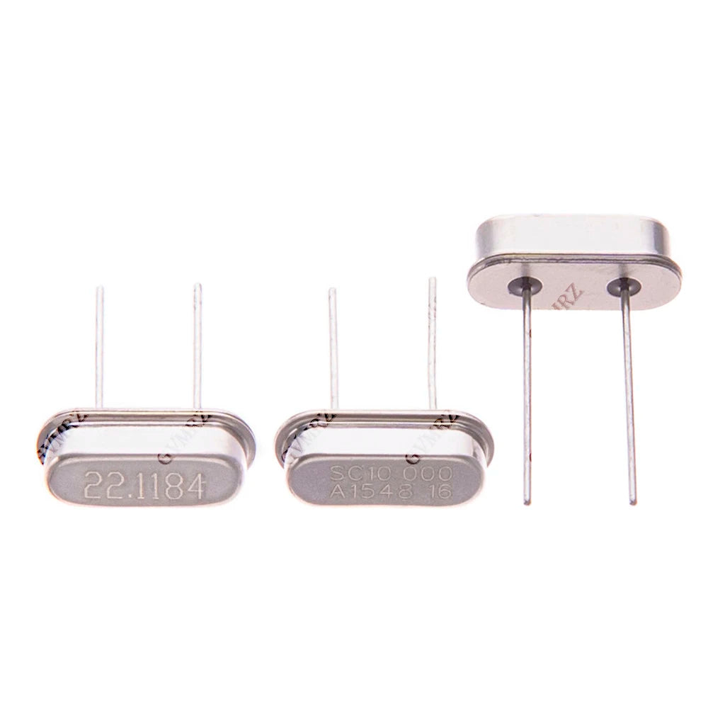 10PCS/200PCS 11.0592MHZ HC-49SMD SMD 2Pin Passive Crystal Oscillator 27MHZ 32MHZ 25MHZ 16MHZ High Precision Quartz Resonator