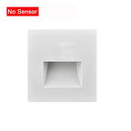PIR Motion Detector Light Sensor LED Lights AC 110V-220V Recessed Staircase Bedroom Wall Lamp LED Night Light