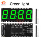 HT16K33 0.56 inch LED Display Module 4 Digit 7 Segment Time Clock Indicator Tube Module Red Blue Green Yellow White for Arduino