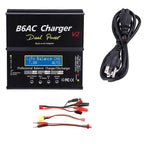 X59A_B6 Charger Black IMAX B6AC V2 80W 7A Smart Balance Charger