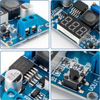 Adjustable LM2596S DC-DC Buck Converter Reduced Voltage Regulator Power Module 36V 24V 12V to 5V 2A Voltage Stabilizer