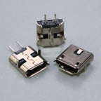 10PCS MICRO USB 2P Female Plug 2PIN V8 Android Phone Plug Two-Pin Charging Port 2-Pin Mini Micro USB Connector Jack