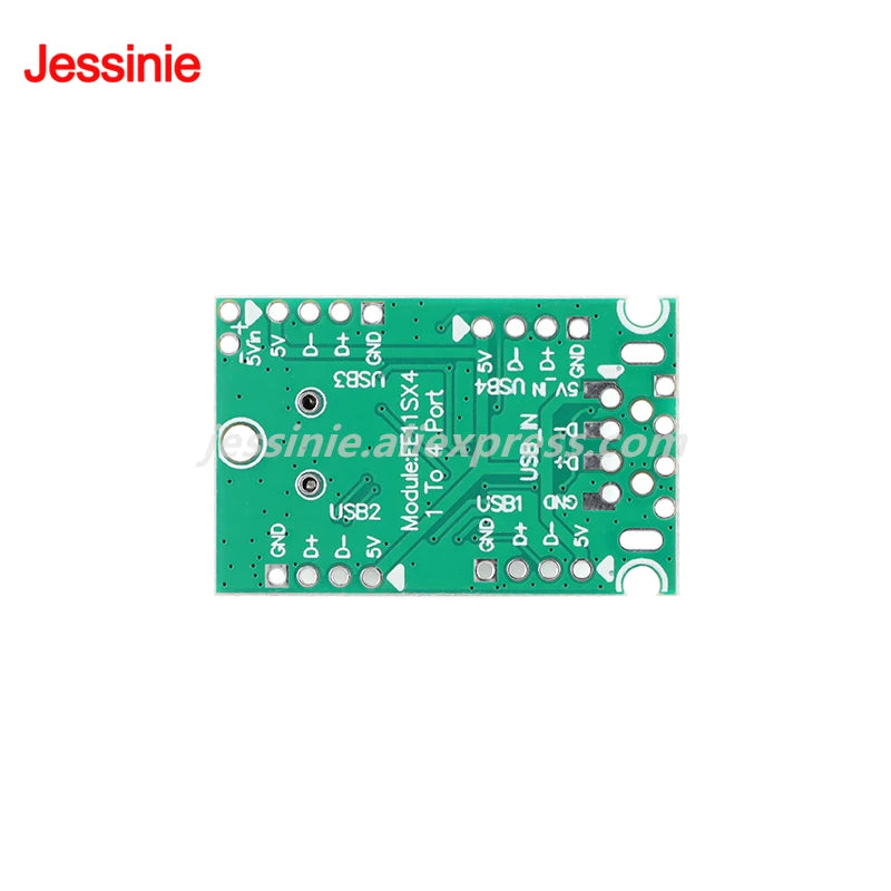 10pcs/1pc USB2.0 High Speed Extender Module Hub 1 Point 4/1 Drag 4 Interface Adapter Development Board Driver Free FE1.1S