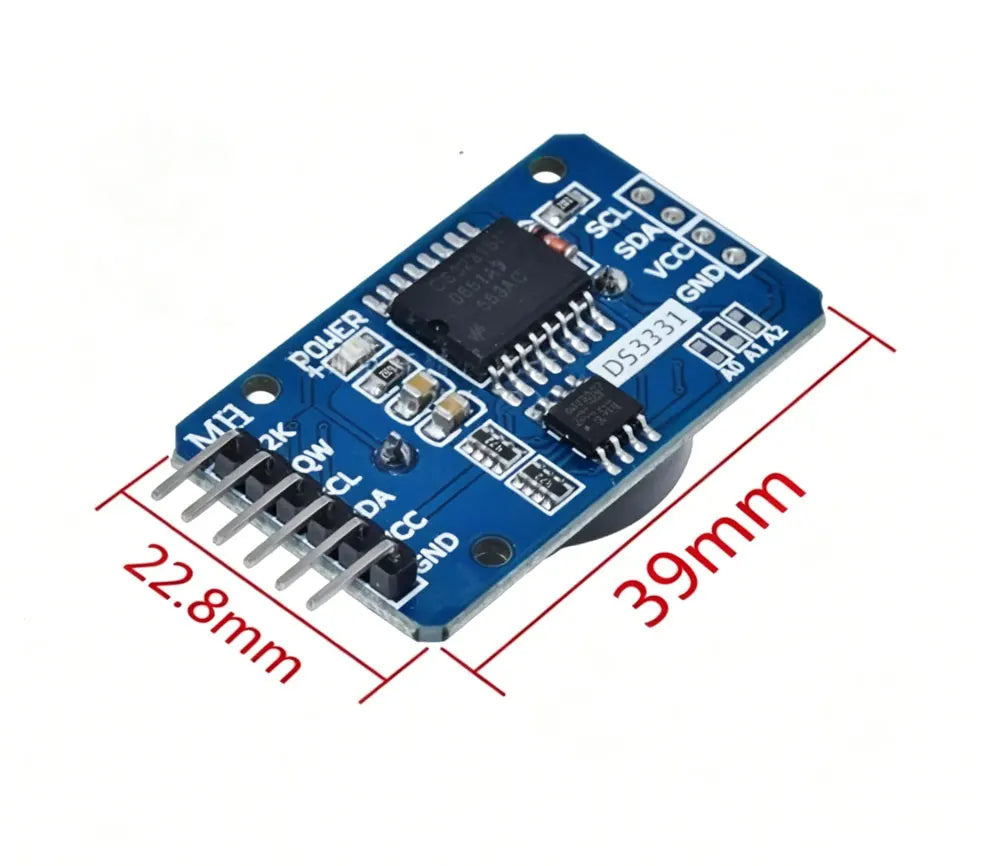 1pcs DS3231 AT24C32 IIC Precision RTC Real Time Clock Memory Module  DS3231SN/M Memory module For Arduino  DIY KIT