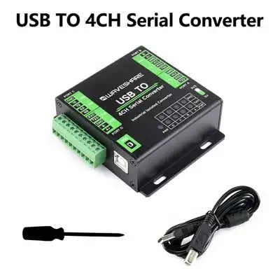 Industrial Converter USB TO 4CH RS232/485/422/TTL Serial UART FT4232HL