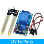 Capacitive Soil Moisture Sensors Module / Soil Humidity Digital Display Relay Control Module Automatic Watering TZT For Arduino