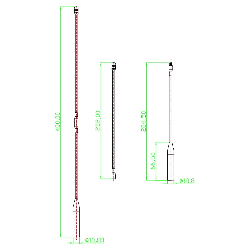 LoRa WAN 868MHz Soft Whip Antenna 915MHz MeshTastic SMA Male High Gain Flexible Antenna for IoT Mesh Network Long Range U.FL Ant