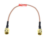 RG174 Cable SMA Male To SMA Male Female RPSMA Bulkhead Connector Extension WIRE RF Coaxial Coax Jumper RG316 Pigtail 2M 5M 10M
