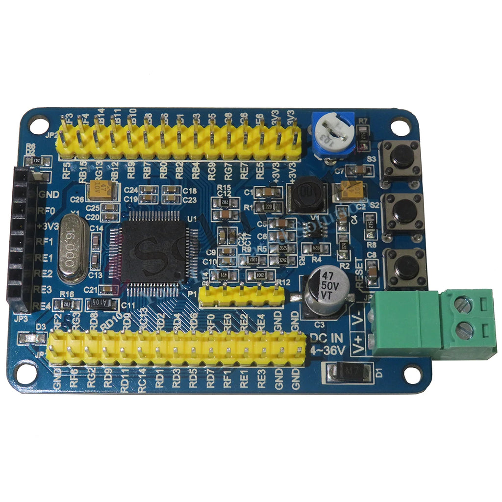 PIC24FJ128GA006 minimum system board PIC 16 bit microcontroller core board dual serial port development board