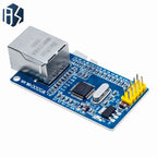 1PC/5PCS/10PCS   W5500 Ethernet network module hardware TCP / IP 51 / STM32 microcontroller program over W5100 blue/green