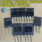 10PCS FGL40N120 G60N100 FGH40N60 H40T120 K40T120/1202 40T120FDS 40G120HD FGH40T120SMD 40N120FL IGBT Tube Original Disassembled
