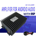 4 Way DSP Power Amplifier Car Audio Android Large Screen Dedicated Amplified Car Woofer Car Intelligent Sound Quality Processor