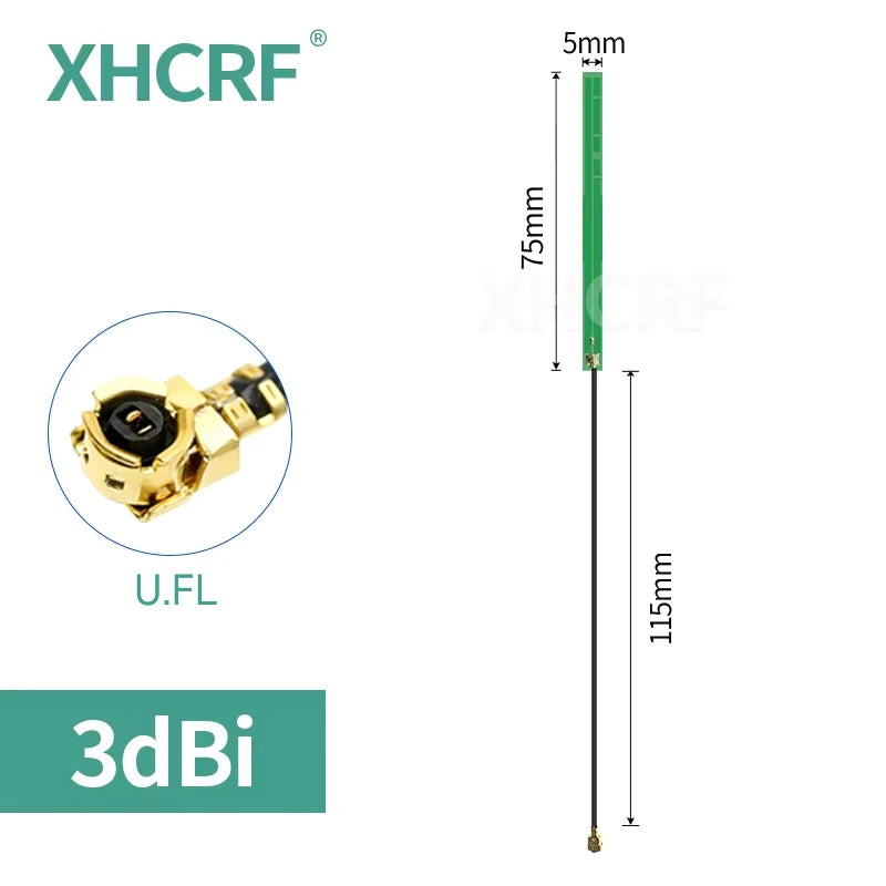 10pcs LoRa 915 MHz Antenna U.FL 915M Embedded Antennas for Communication Module Motherboard Antenna FPC Aerial for PCB