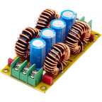 Positive Negative Dual Power DC LC Low-Pass Filter Electromagnetic Interference EMI for Car Amplifier Noise Filtering