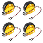 DIY L298N Module, Motors, Wheels, Dupont Line, L298N + Motors + Wheels + 3 Kinds of DuPont Lines with 20 Pins Each in 20CM