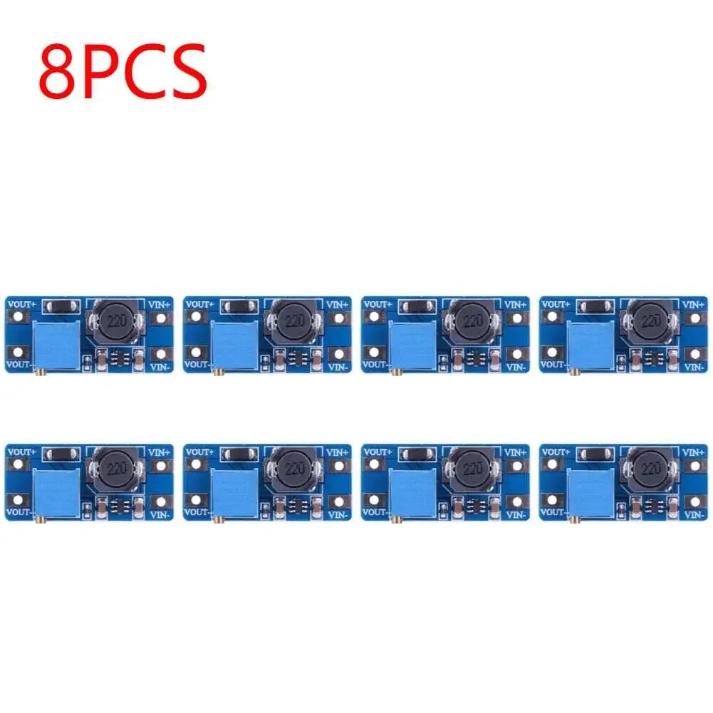 10PCS MT3608 DC-DC Step Up Converter Adjustable Booster Power Supply Module Voltage Regulator 2A Max 2V-24V To 5/9/12/28V