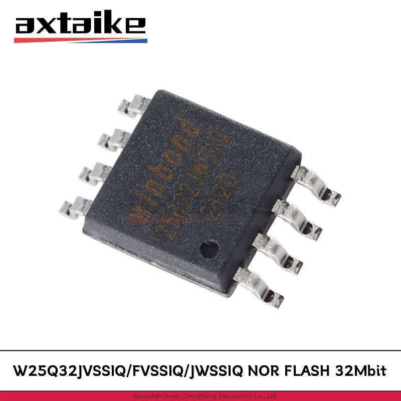 10PCS W25Q32JVSSIQ W25Q32FVSSIG W25Q32JWSSIQ SOP-8 25Q32JVSIQ 25Q32FVSIG 25Q32JWSIQ SMD 32M-bit 3V NOR FLASH QUAD SPI IC