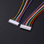 20PCS=10Sets  Micro Mini 2.0PH Connector Sets 2-10 Pin Male Female with Wires 200mm 26AWG Plug Socket for Electronics