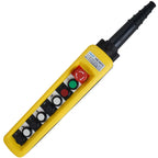 2/4/6/8 Pushbuttons Double Speed/Single speed Hoist Crane Pendant Control Stations With Emergency Stop For circuits XAC-A271