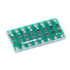 10pcs SMT DIP Adapter Converter 0805 0603 0402 Capacitor Resistor LED Pinboard FR4 PCB Board 2.54mm Pitch SMD SMT Turn To DIP