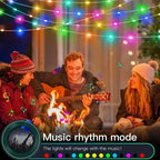 USB 5V Smart RGB-IC Fairy Light String Christmas Lights Decorations Lamp Garland WS2812 Bluetooth APP&Remote Control Addressable
