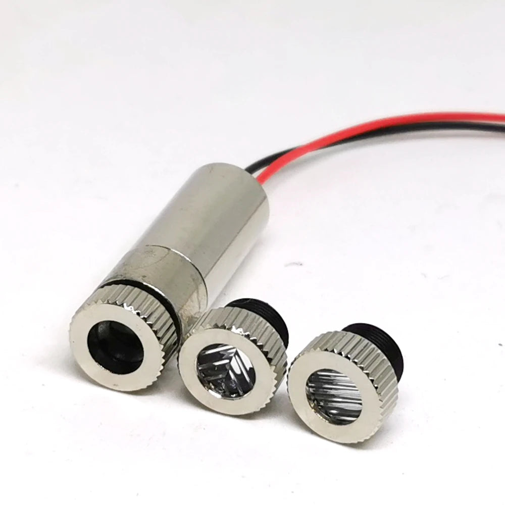 Focusable Adjustable 405nm Violet Blue Laser Module Dot/Line/Cross 10mw/20mw/50mw Aligment Lights 3-5V  12*25