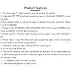 51 AVR Mcu STC Minimum System Board Learning Development STC89C52 AT89S52 40P locking Seat module Microcontroller Programmer