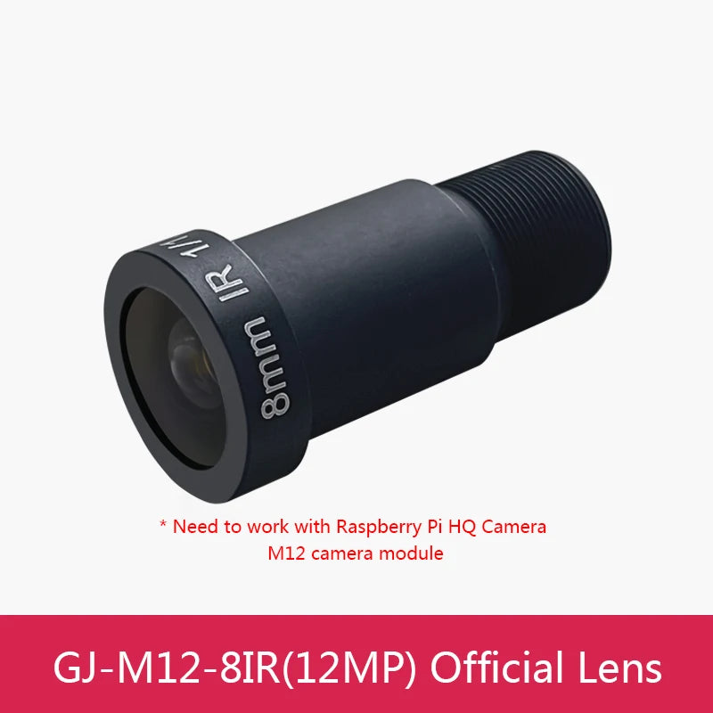 New Original Raspberry Pi High Quality HQ M12 Camera Module 12.3MP IMX477 Sensor, Support for M12-Mount Lens