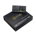 Sennuopu 12 Channels Digital Sound Processors DSP 8 Channels 50 Watts RMS Power Audio Amplifier with Bluetooth Player H612
