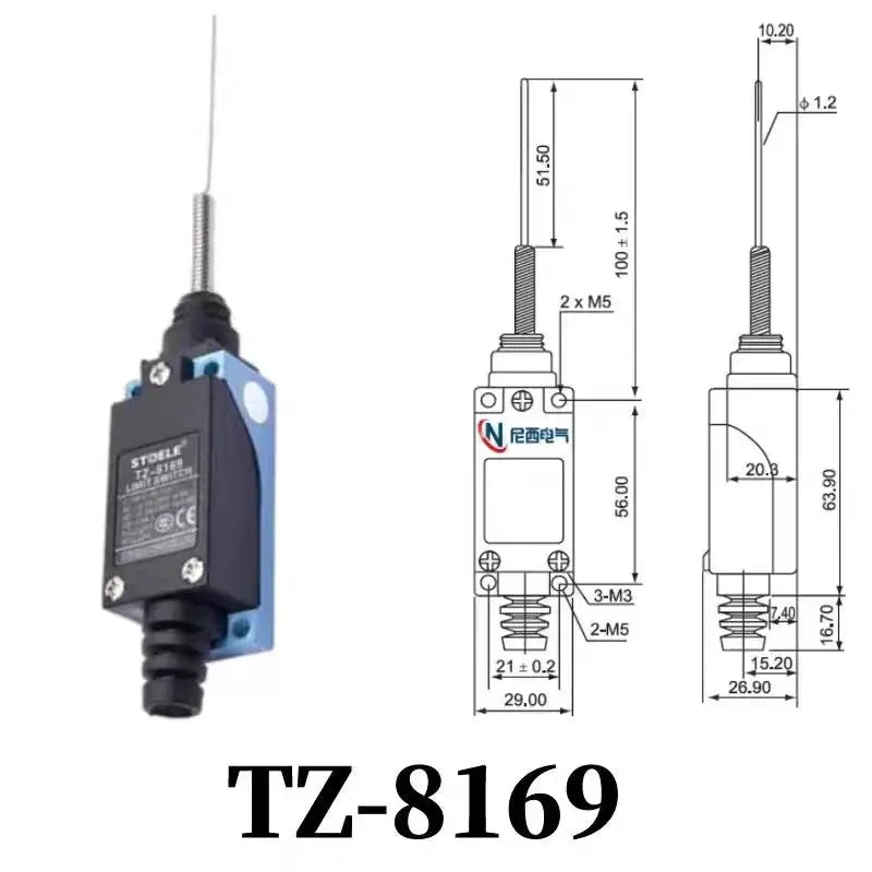 STDELE Limit Switch TZ - 8104.TZ-8107.TZ-8108.TZ-8111.TZ8112.TZ-8122. TZ-8166.TZ-8167.TZ-8168 Travel Switch Micro Switch