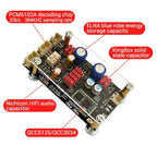 Bluetooth 5.1 Receiver QCC5125 QCC3034 LDAC APTX HD Wireless Adapter USB PCM5102 DAC Audio Decoder Board 24Bit/96Khz For AMP