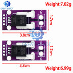 BS ACS758 ACS758LCB-050B-PFF-T linear current sensor Hall current module ACS758LCB-100B-PFF-T