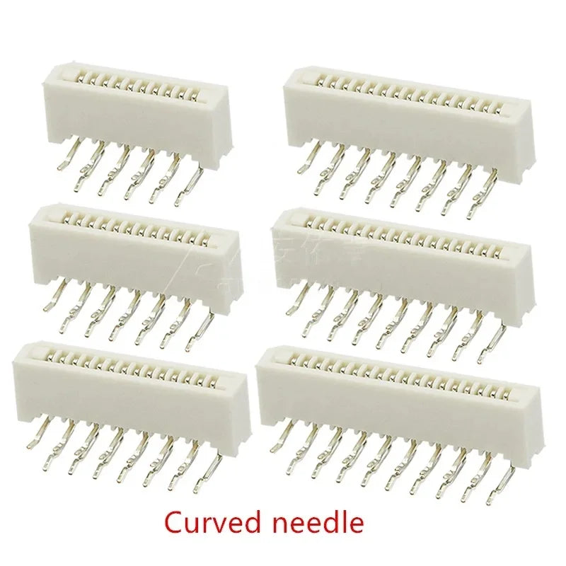10Pcs 1.0mm FPC/FFC Connector LCD Flexible Flat Cable Socket Double Row 4/5/6/7/8/9/10/11/12/14/16/18/20/22/24/26/28/30/31 Pin
