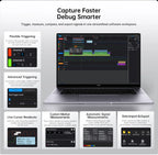 FNIRSI USB Logic Analyzer 16/32 Channels USB3.0 Protocol Debug Protocol Decoding Software 1GHz Sample Rate Digital Analyzer Tool