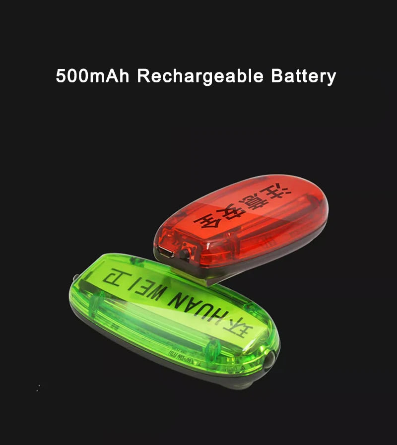 Blue Red Yellow Red Green Color LED Flashing Shoulder Lamp Light Alarm Patrol Warning