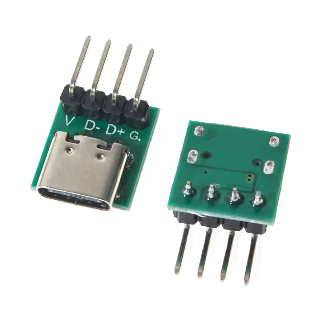 10PCS TYPE-C DIY USB PCB board double-sided USB3.1 16P PCB electronic Test board