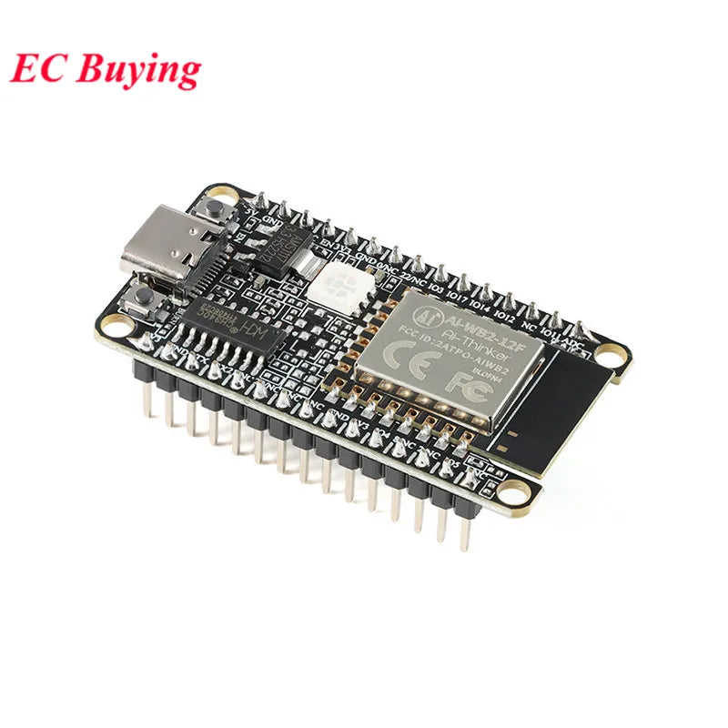 Ai-WB2-12F NodeMCU-Ai-WB2-12F-Kit Ai-WB2 2.4G WiFi+Bluetooth-compatible BLE 5.0 ESP-12F Development Board Module BL602 4MB