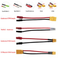 Discharger Connector Adaptor XT60 to Anderson Adapter / Bullect Adaptor / XT90 Adapter / Big Anderson Adaptor with Cable