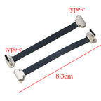 2/4/8/10PCS USB C FPC Flexible Cable 2pin 3pin R1 Type-C Wireless Charging For Android Apple Decryption Plus Welding Wire