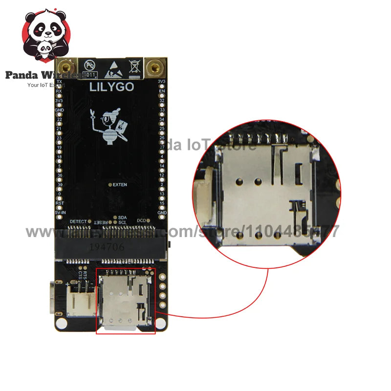 T-PCIE ESP32 4G CAT1 CAT4 GPS SIM7070G SIM868 SIM7080G SIM7020G A7608E A7608SA A7670E A7670G Development Board PMU 2G 3G NB-IOT